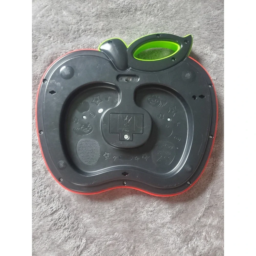 VTECH 1010 ALPHABET APPLE Learning Toy ABCs Phonics LIGHTS AND MUSIC! Used